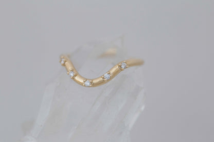 0.37 CT Round Full Eternity Lab Grown Diamond Wedding Band