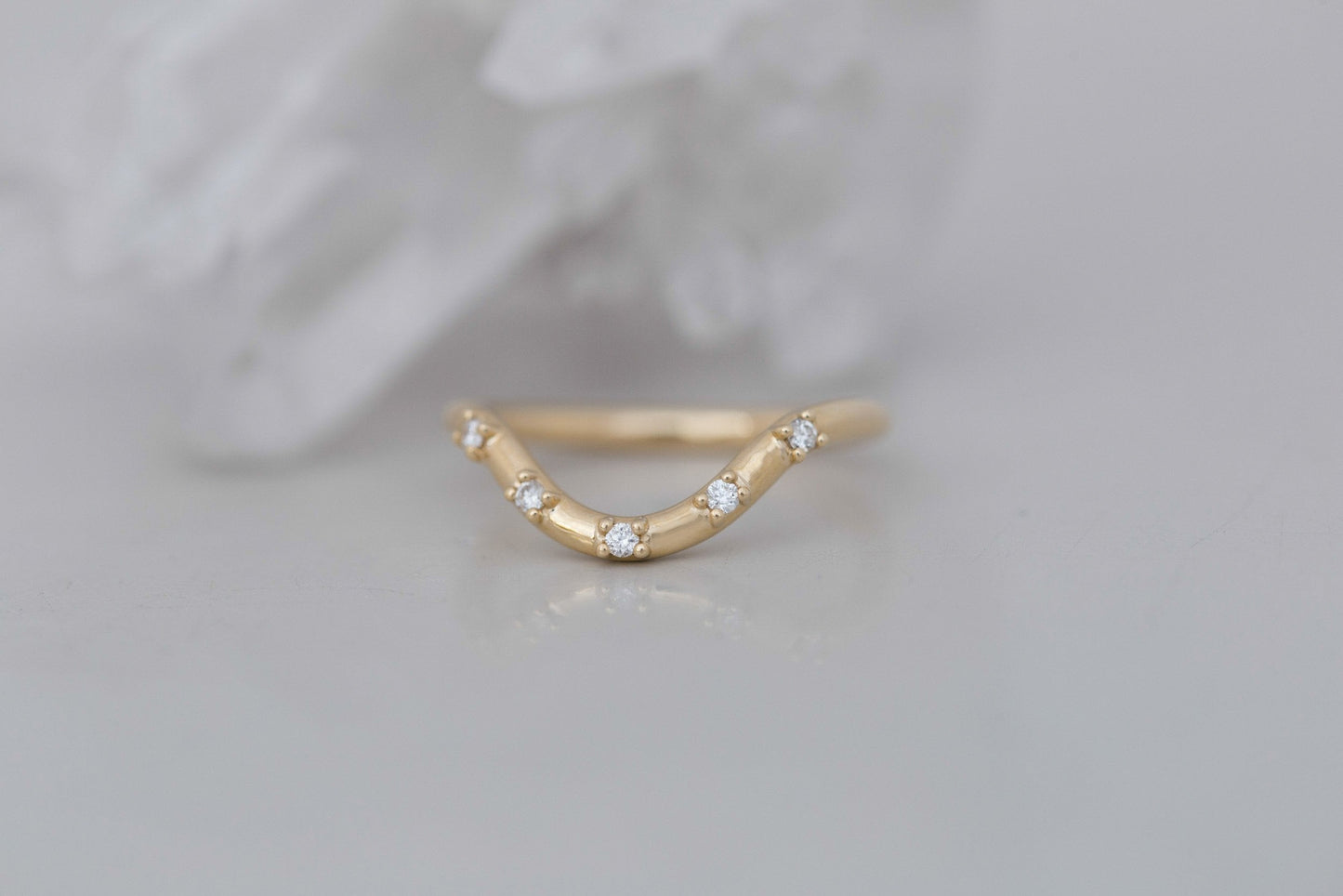 0.37 CT Round Full Eternity Lab Grown Diamond Wedding Band