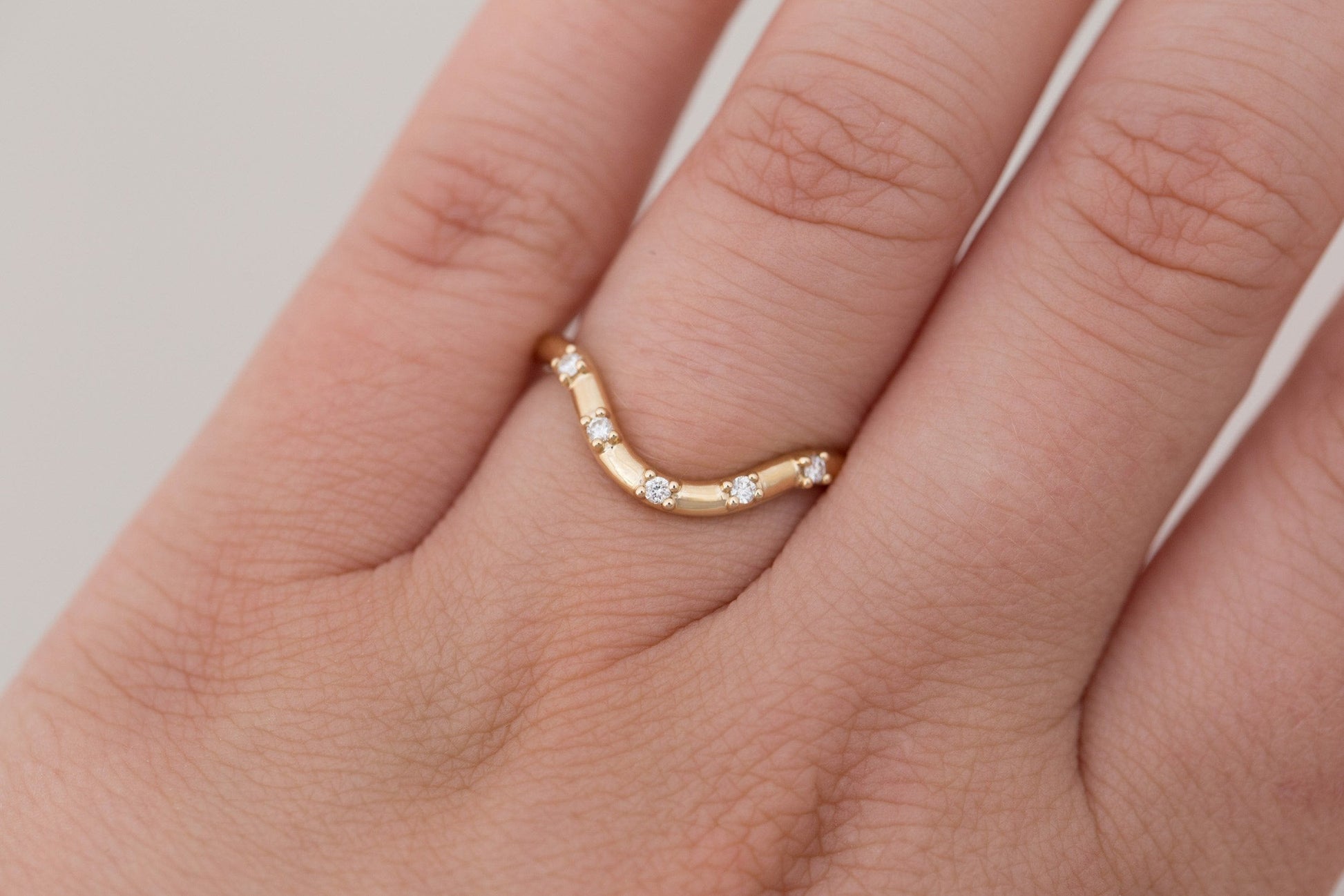 0.37 CT Round Full Eternity Lab Grown Diamond Wedding Band