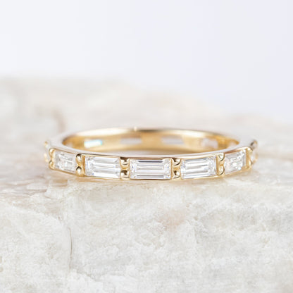 0.37 CT Round Full Eternity Lab Grown Diamond Wedding Band