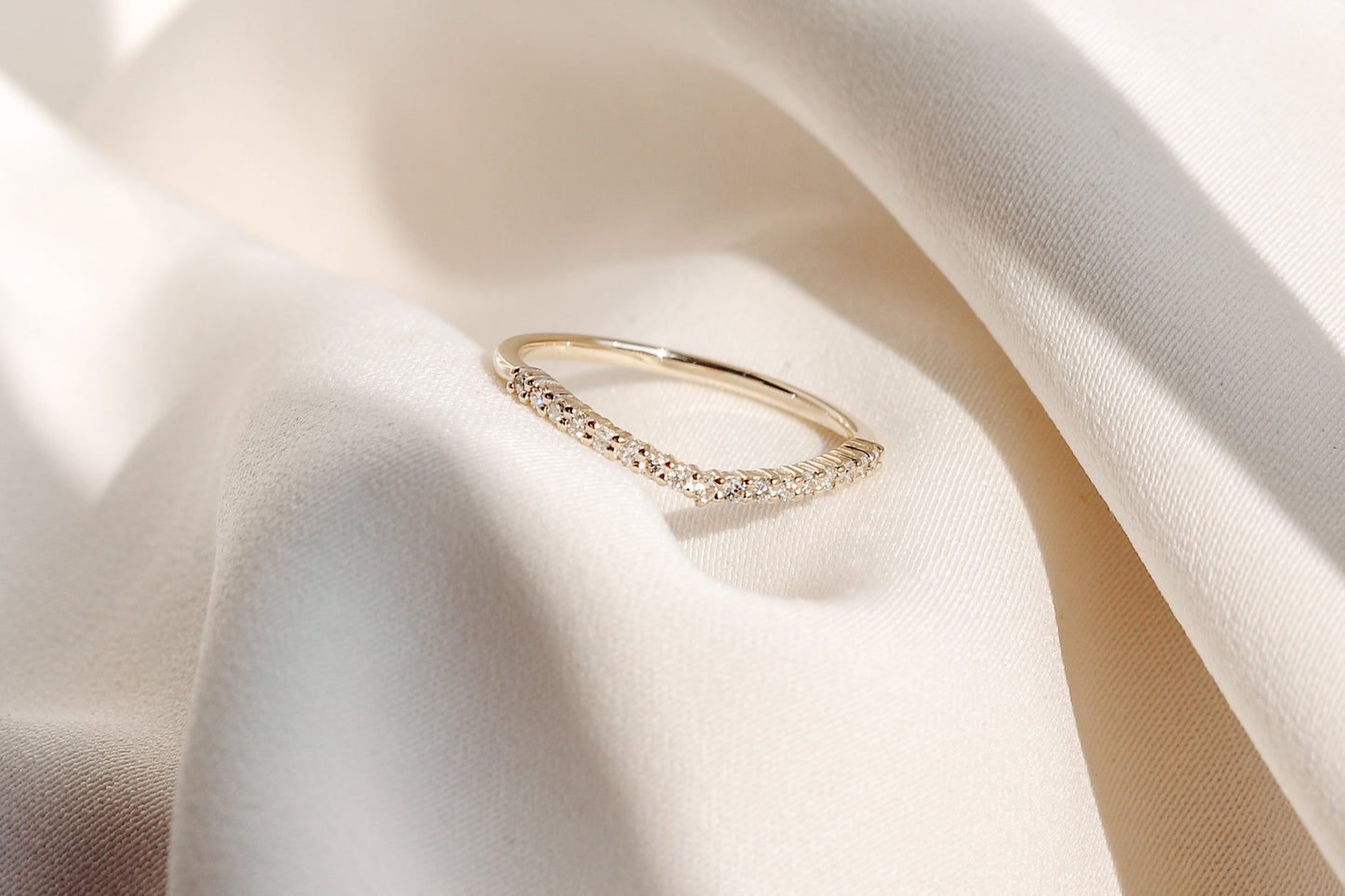 0.37 CT Round Full Eternity Lab Grown Diamond Wedding Band