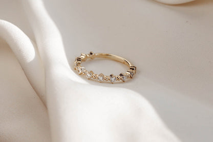 0.37 CT Round Full Eternity Lab Grown Diamond Wedding Band