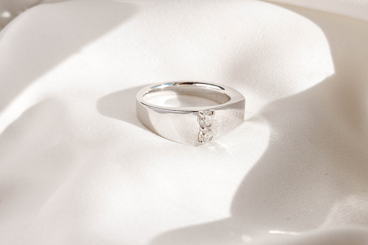 0.37 CT Round Full Eternity Lab Grown Diamond Wedding Band