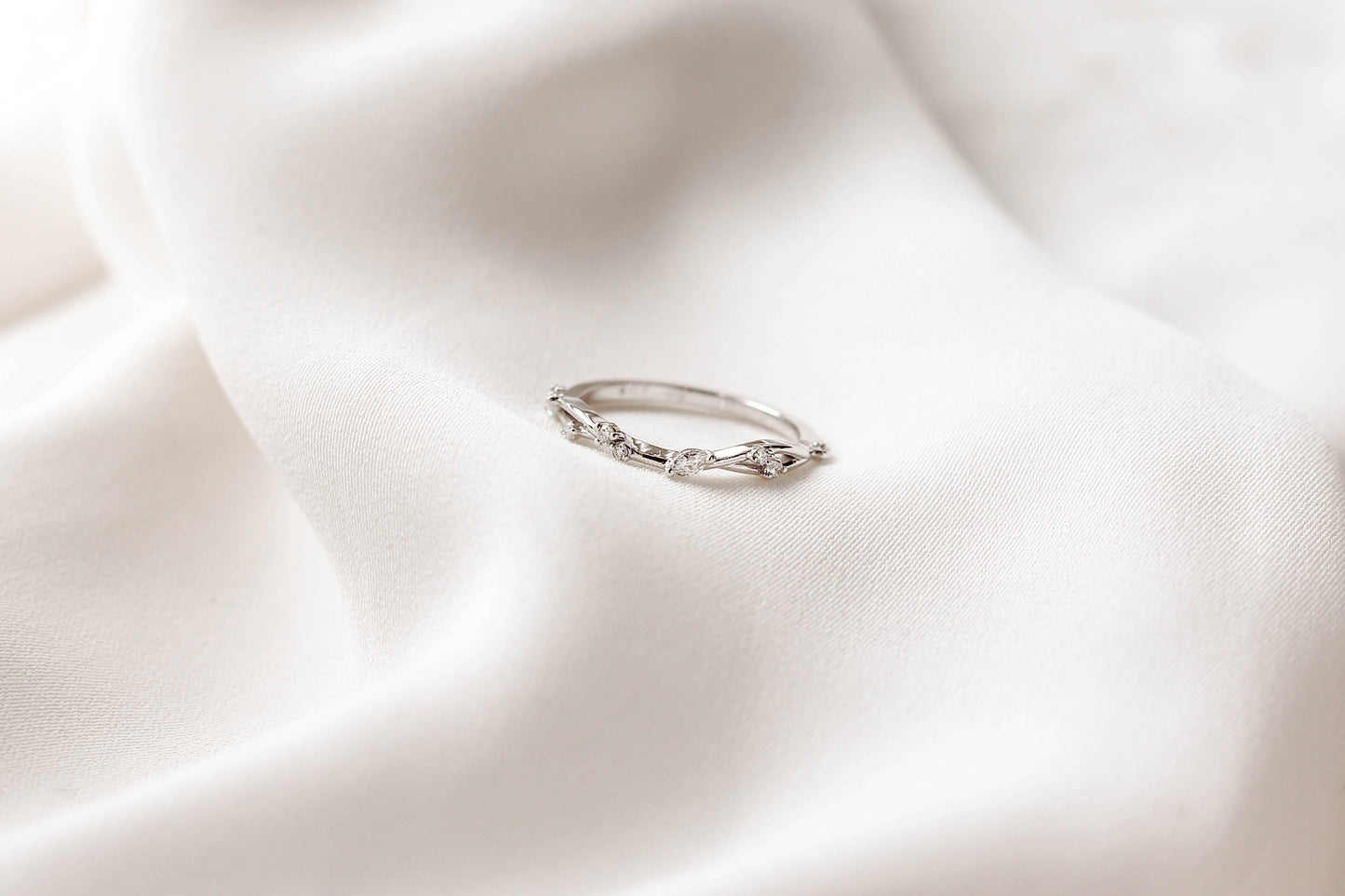 0.37 CT Round Full Eternity Lab Grown Diamond Wedding Band