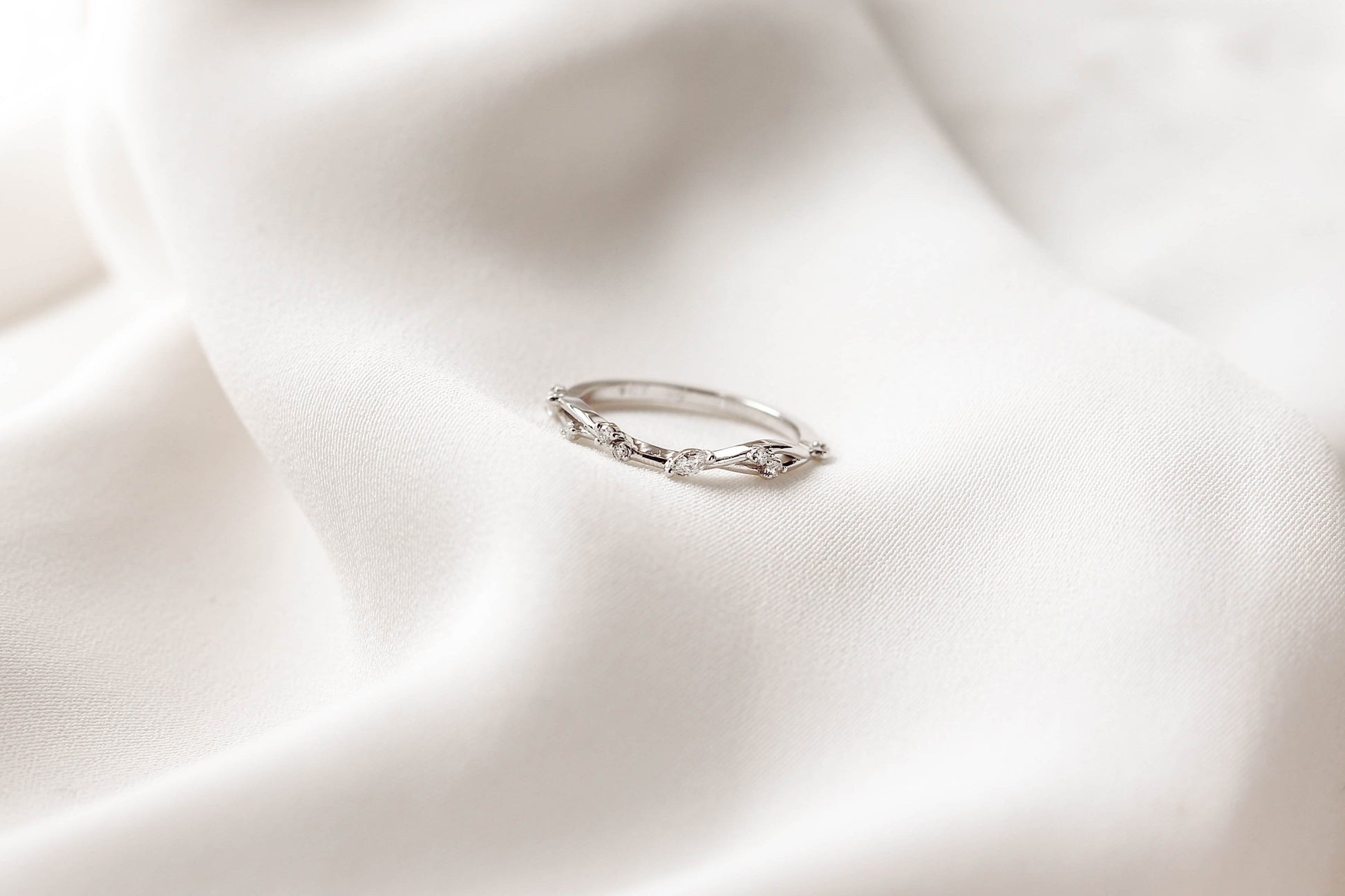 0.37 CT Round Full Eternity Lab Grown Diamond Wedding Band