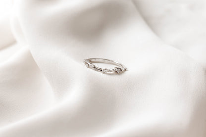 0.37 CT Round Full Eternity Lab Grown Diamond Wedding Band