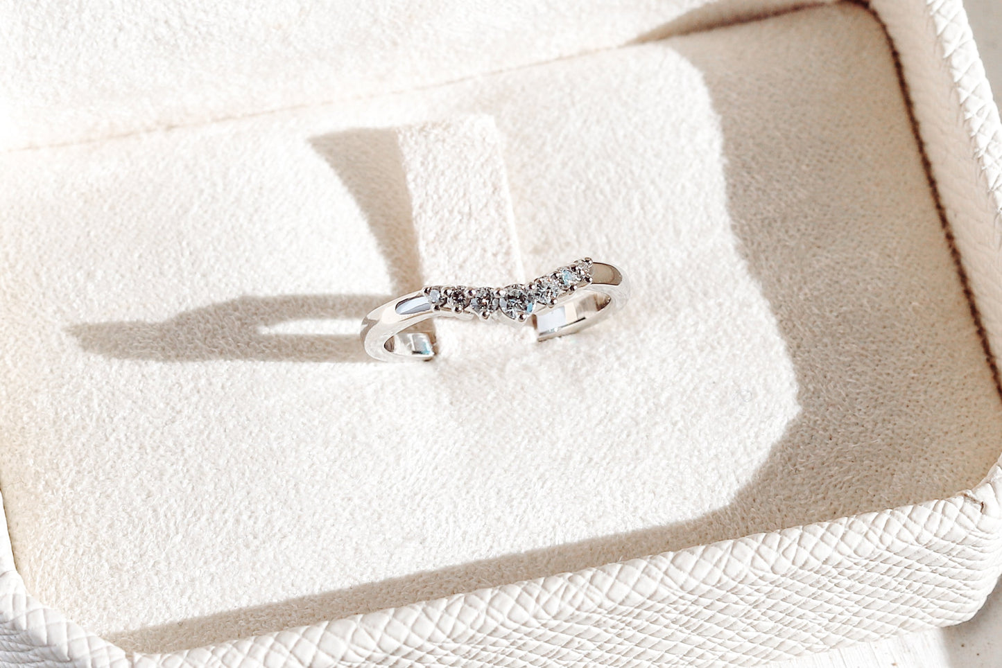 0.37 CT Round Full Eternity Lab Grown Diamond Wedding Band