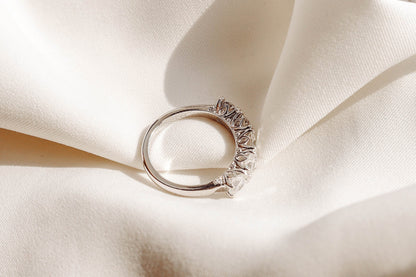 0.37 CT Round Full Eternity Lab Grown Diamond Wedding Band