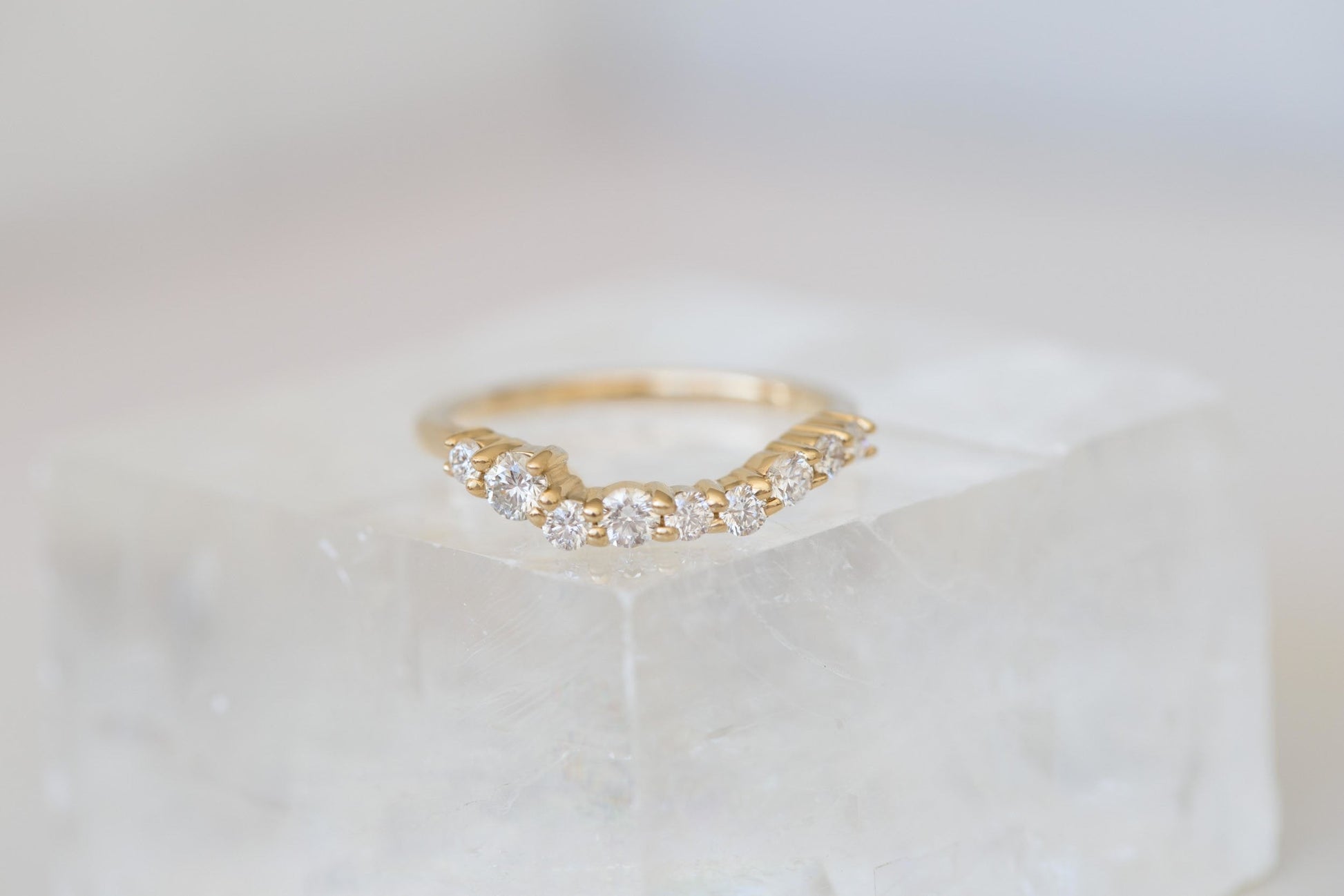 0.37 CT Round Full Eternity Lab Grown Diamond Wedding Band