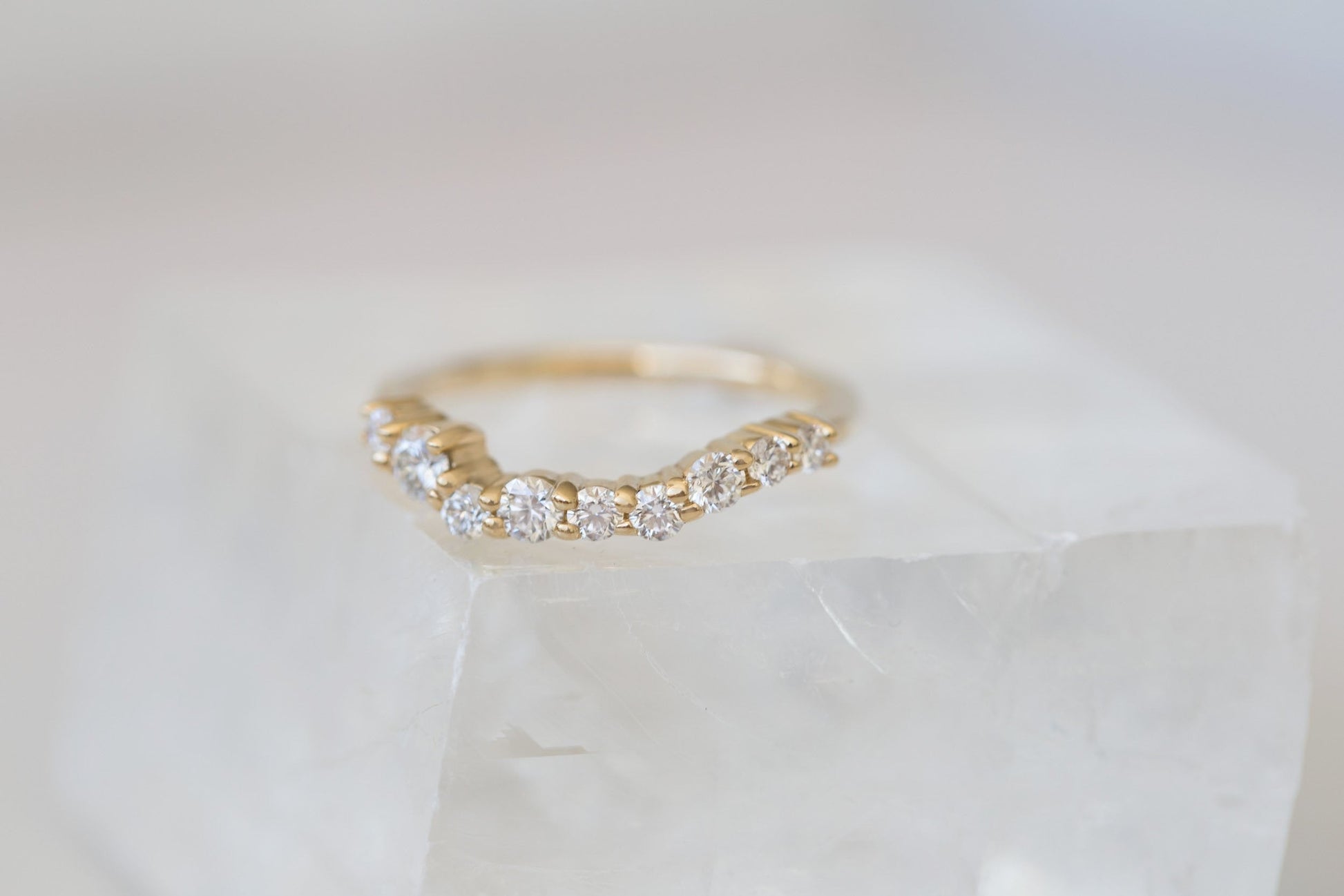 0.37 CT Round Full Eternity Lab Grown Diamond Wedding Band