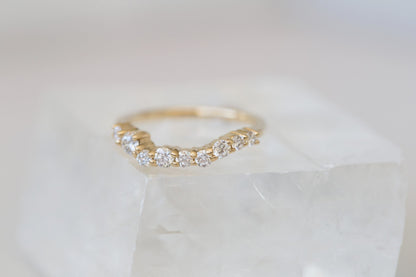 0.37 CT Round Full Eternity Lab Grown Diamond Wedding Band
