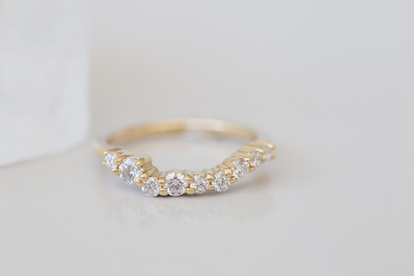 0.37 CT Round Full Eternity Lab Grown Diamond Wedding Band
