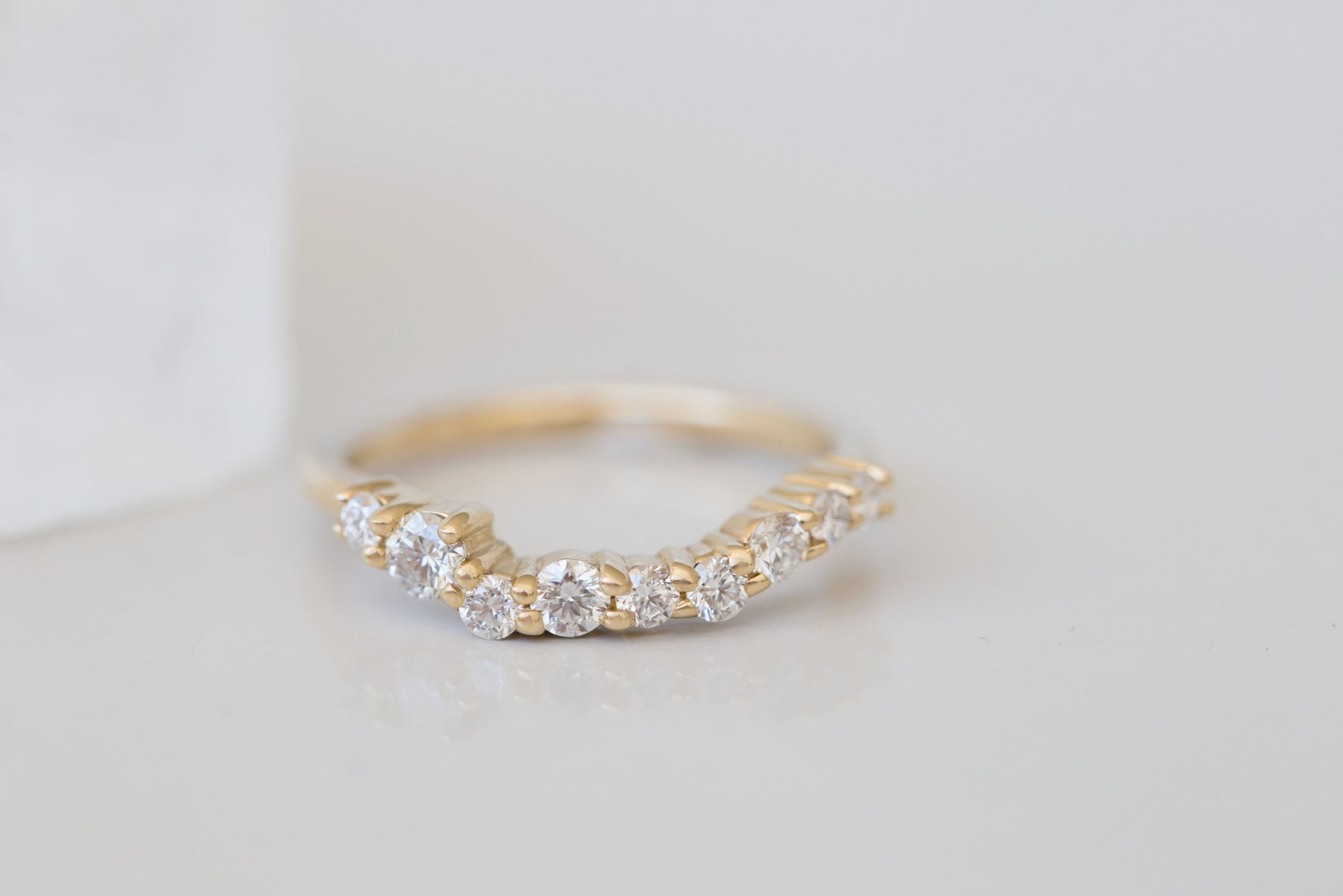 0.37 CT Round Full Eternity Lab Grown Diamond Wedding Band