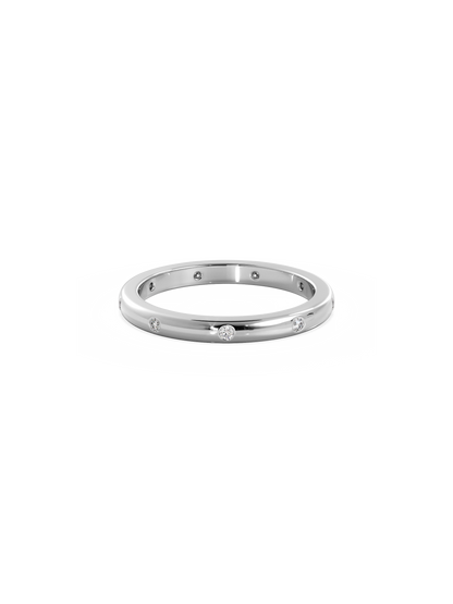 0.37 CT Round Full Eternity Lab Grown Diamond Wedding Band