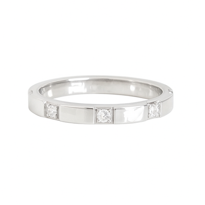 0.37 CT Round Full Eternity Lab Grown Diamond Wedding Band