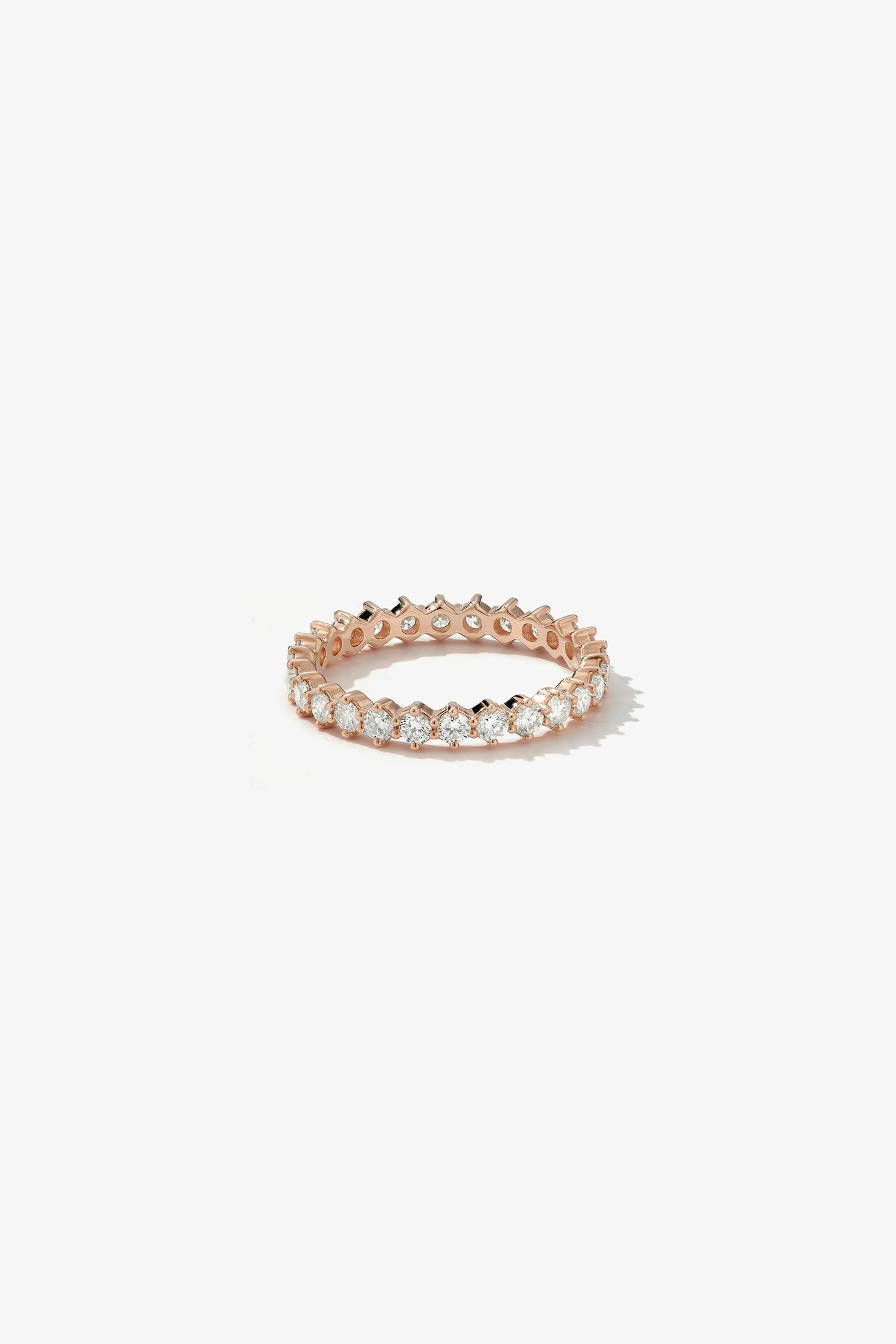 0.37 CT Round Full Eternity Lab Grown Diamond Wedding Band
