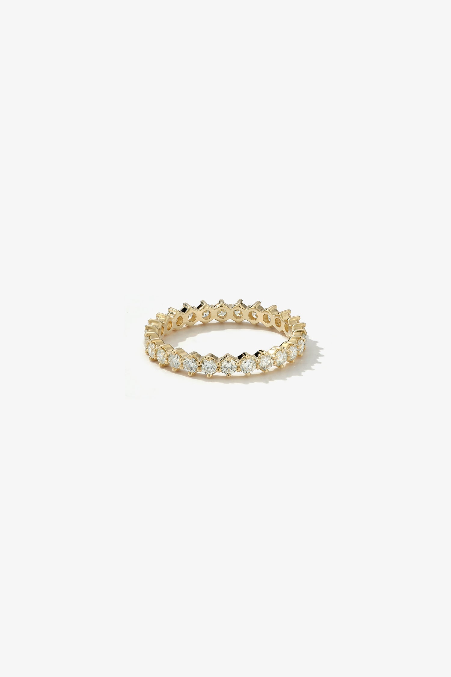 0.37 CT Round Full Eternity Lab Grown Diamond Wedding Band