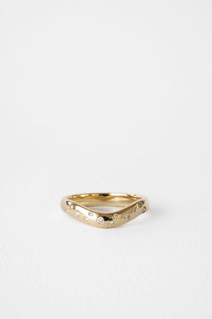 0.37 CT Round Full Eternity Lab Grown Diamond Wedding Band