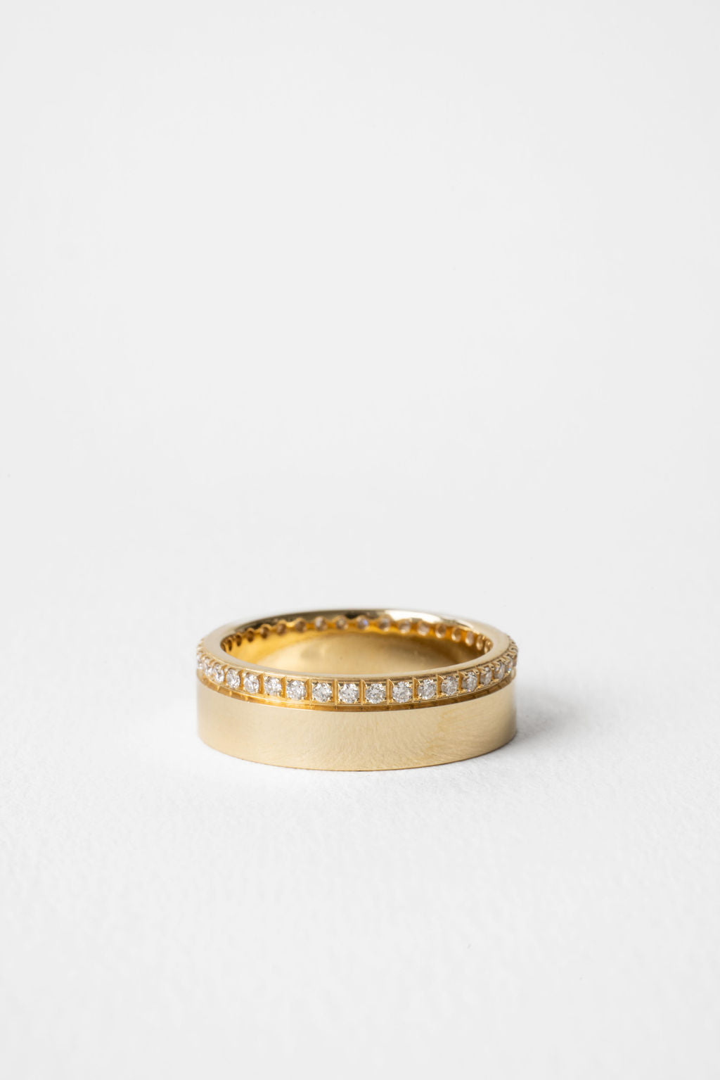0.37 CT Round Full Eternity Lab Grown Diamond Wedding Band