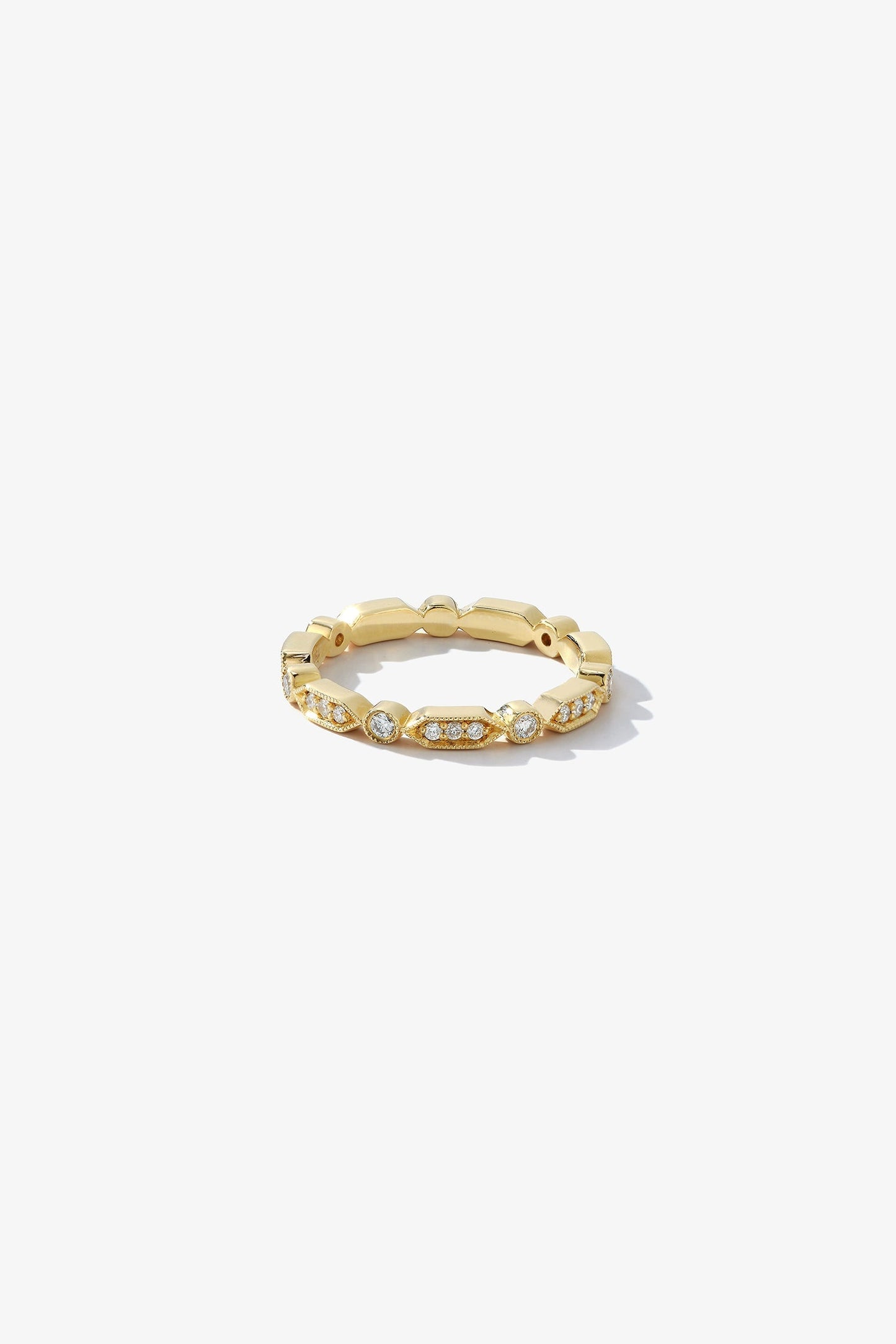 0.37 CT Round Full Eternity Lab Grown Diamond Wedding Band