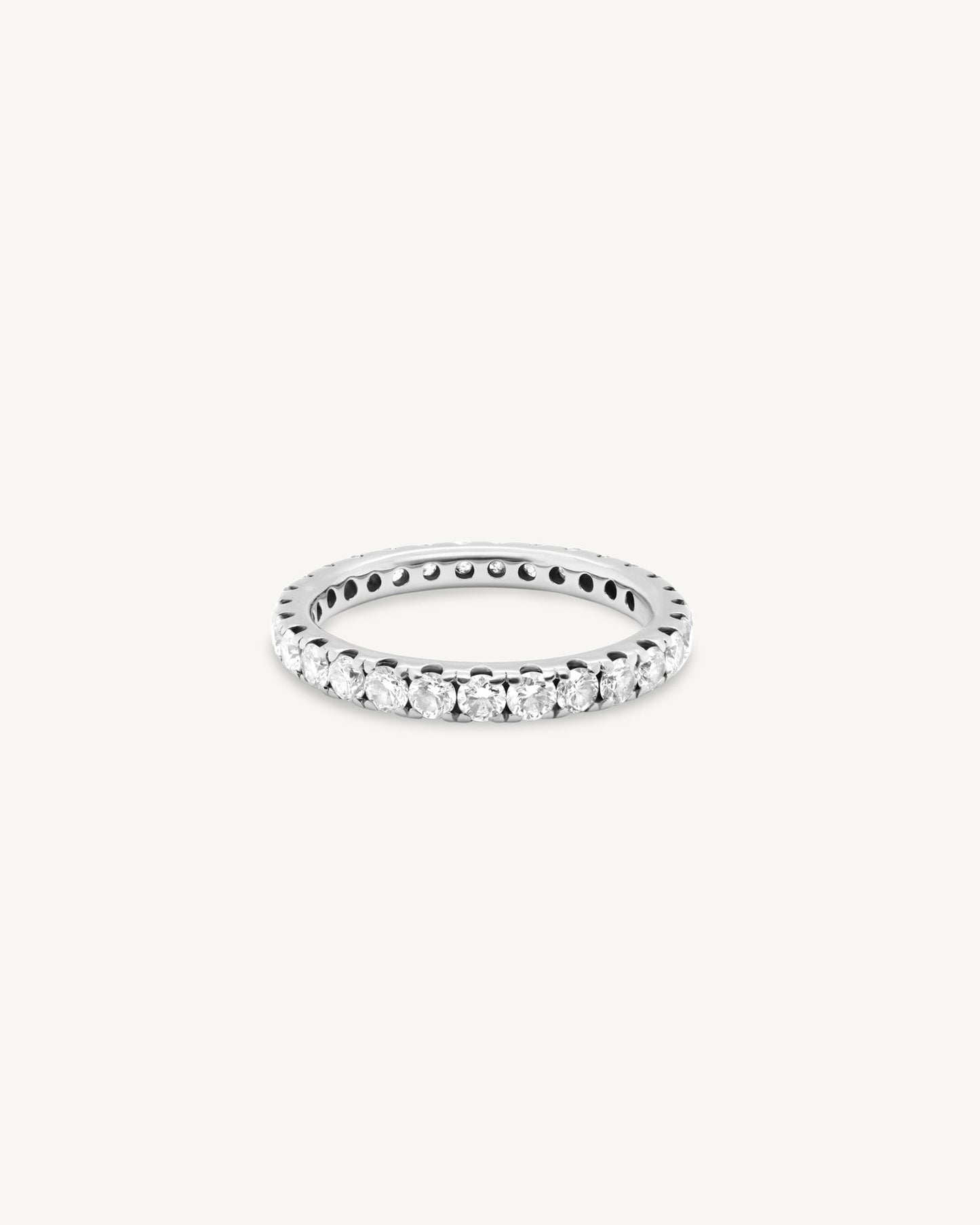 0.37 CT Round Full Eternity Lab Grown Diamond Wedding Band