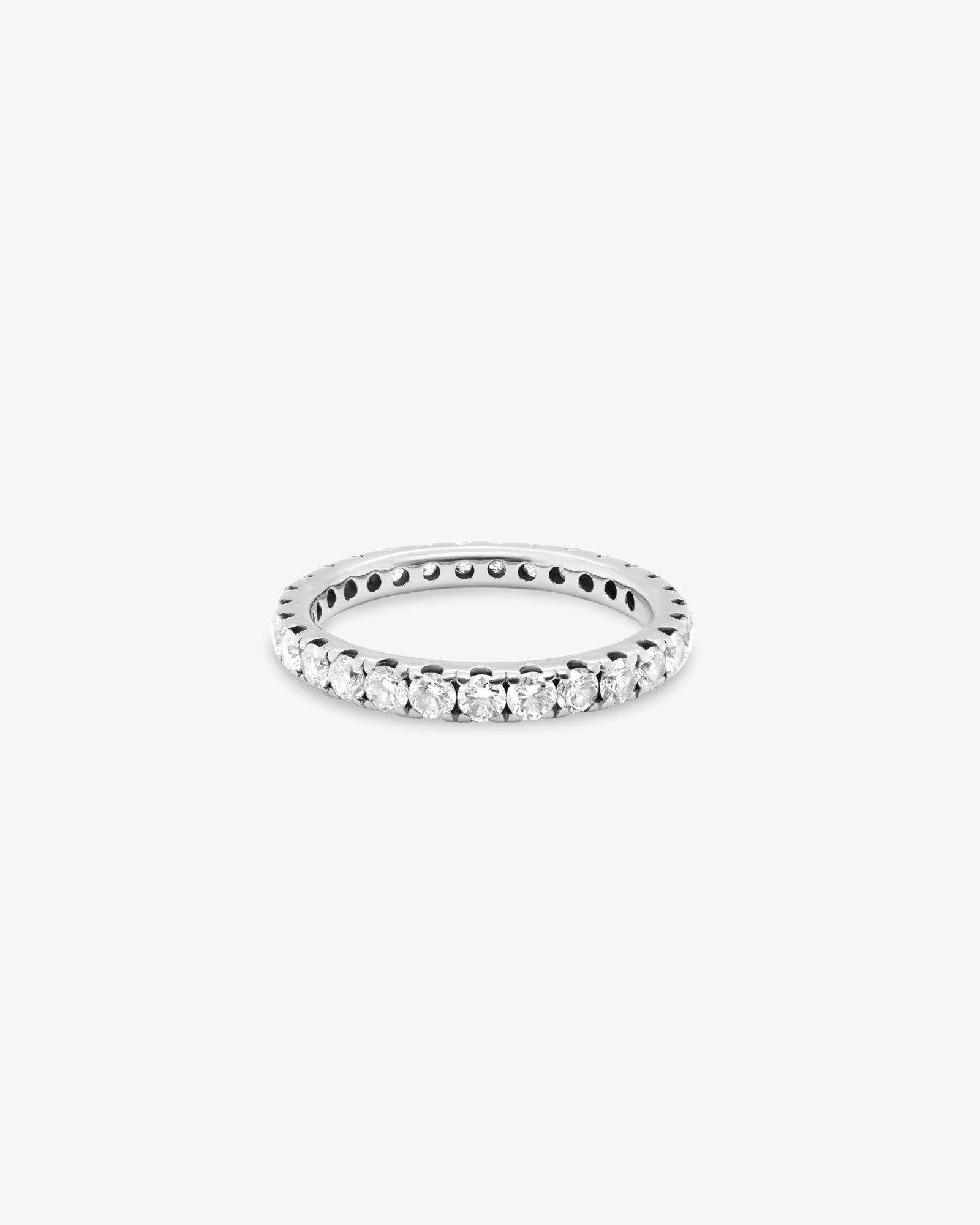 0.37 CT Round Full Eternity Lab Grown Diamond Wedding Band