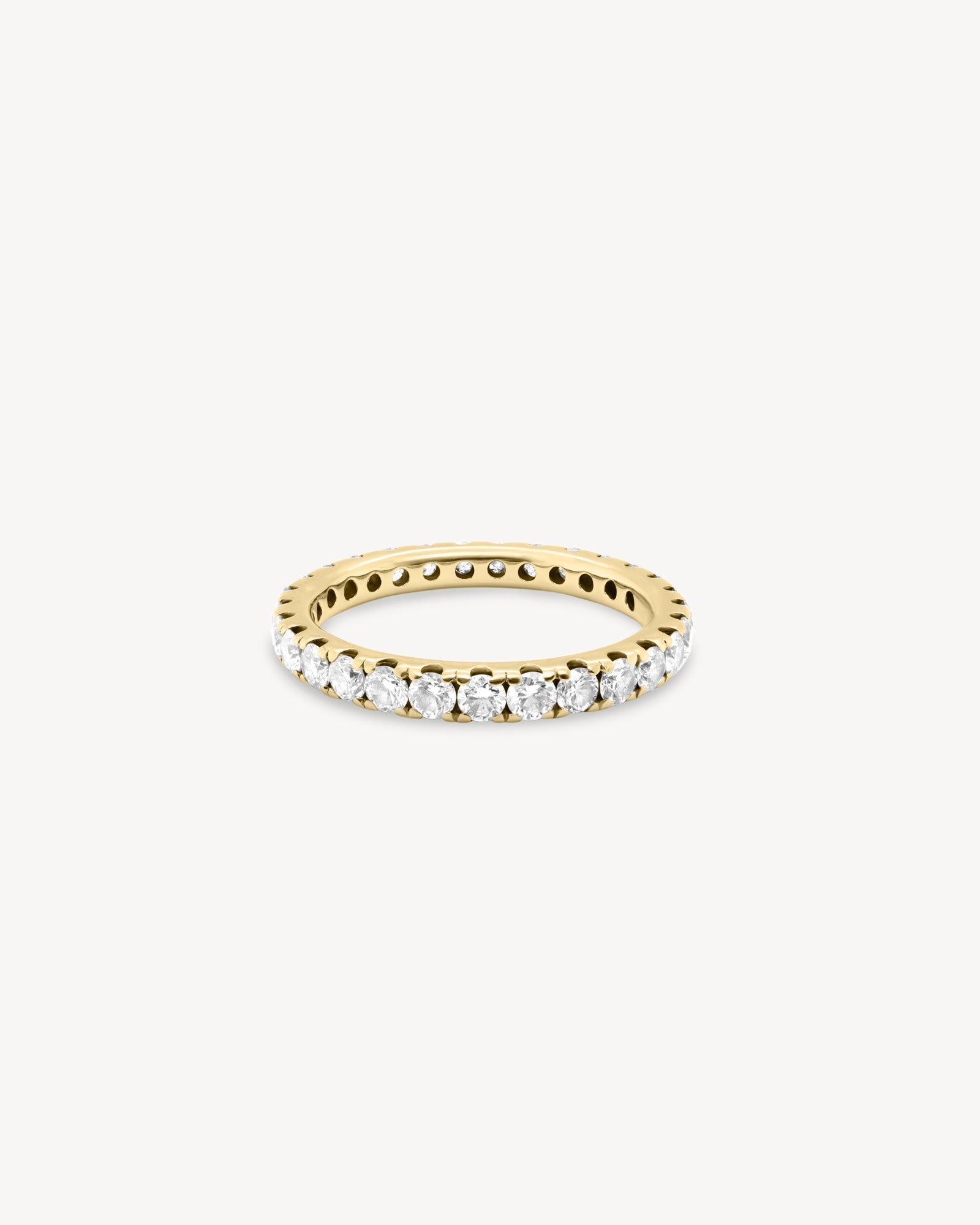 0.37 CT Round Full Eternity Lab Grown Diamond Wedding Band
