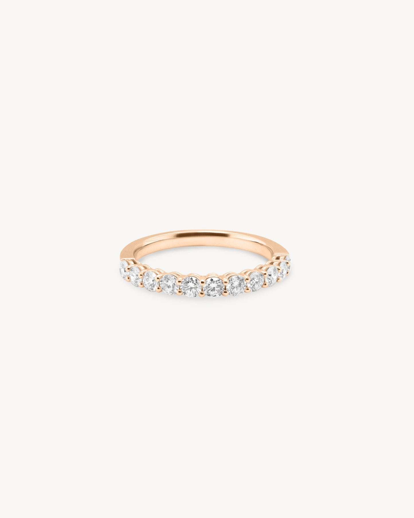 0.37 CT Round Full Eternity Lab Grown Diamond Wedding Band