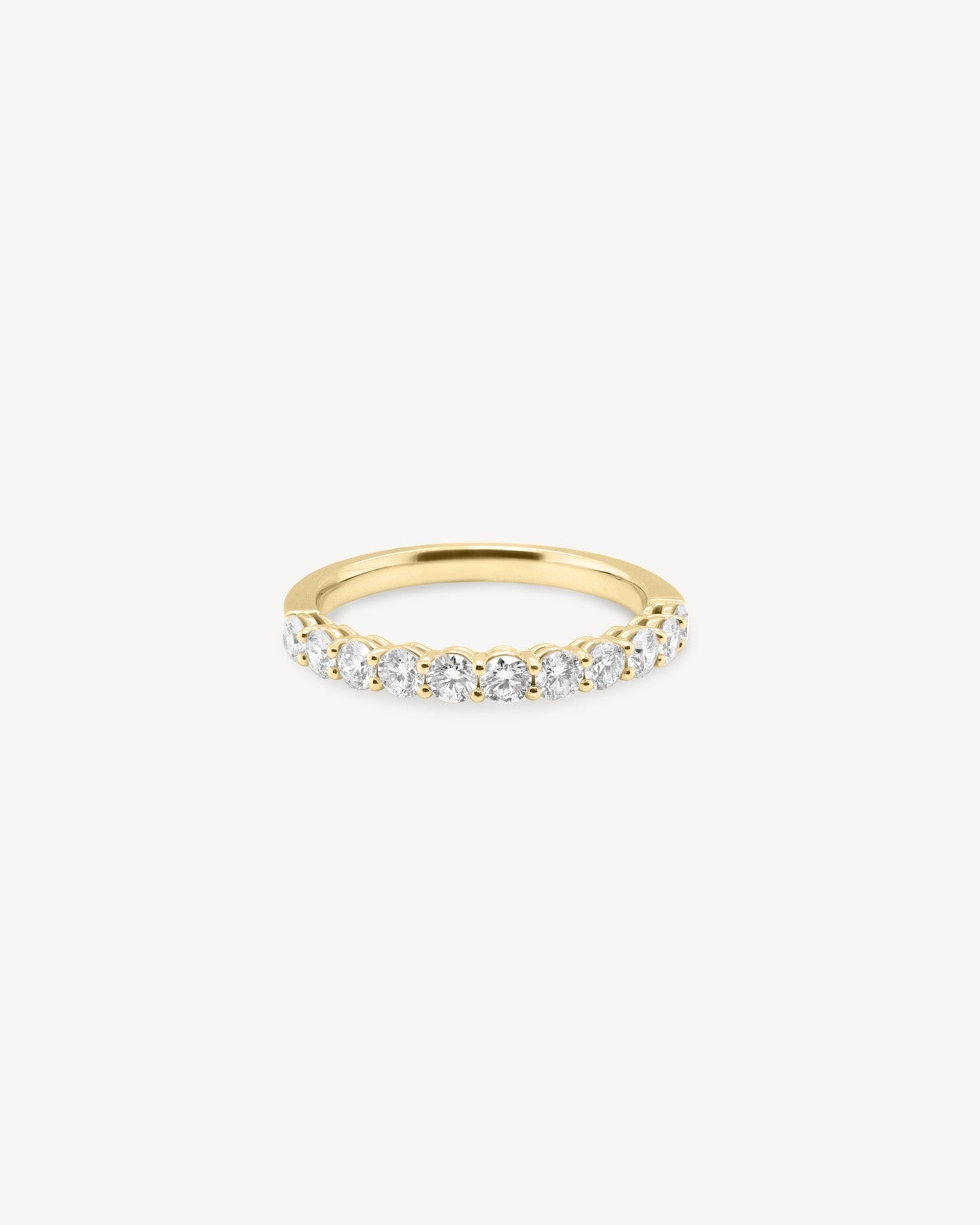 0.37 CT Round Full Eternity Lab Grown Diamond Wedding Band