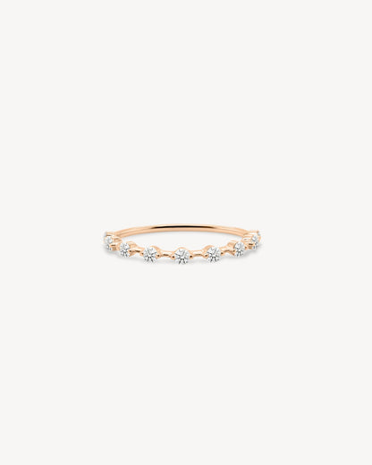 0.37 CT Round Full Eternity Lab Grown Diamond Wedding Band