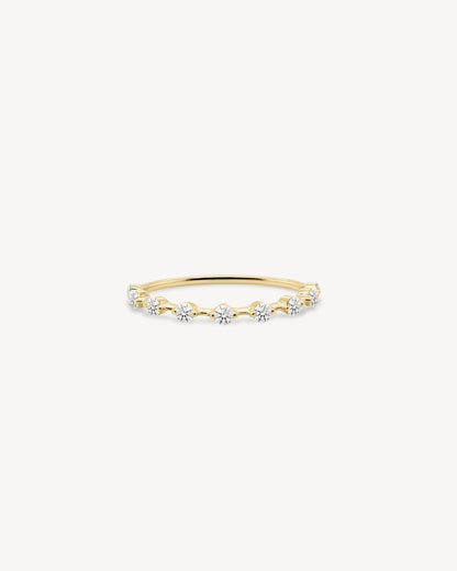 0.37 CT Round Full Eternity Lab Grown Diamond Wedding Band