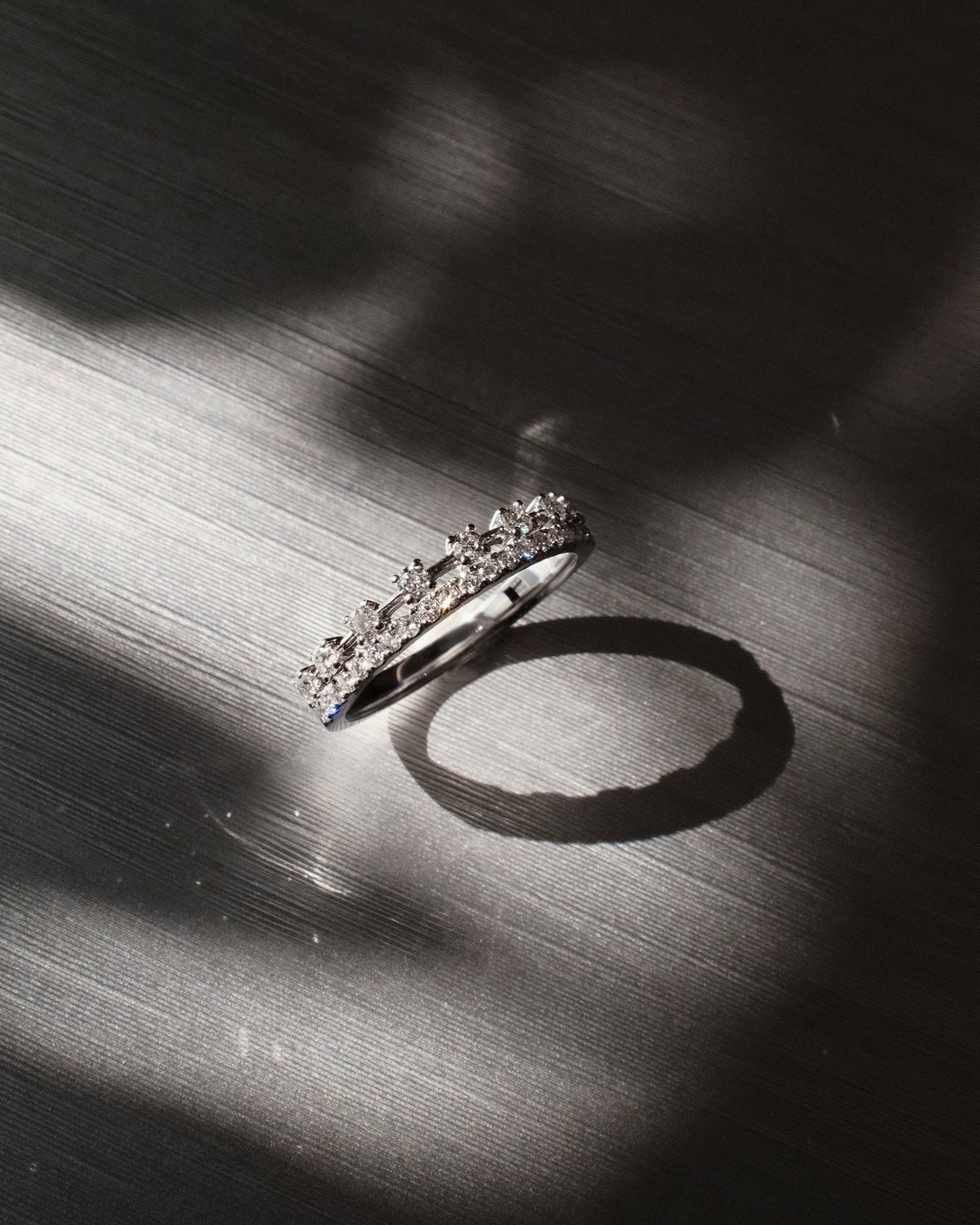 0.37 CT Round Full Eternity Lab Grown Diamond Wedding Band