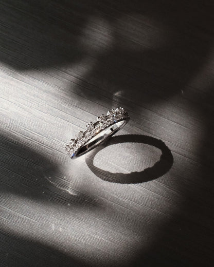 0.37 CT Round Full Eternity Lab Grown Diamond Wedding Band