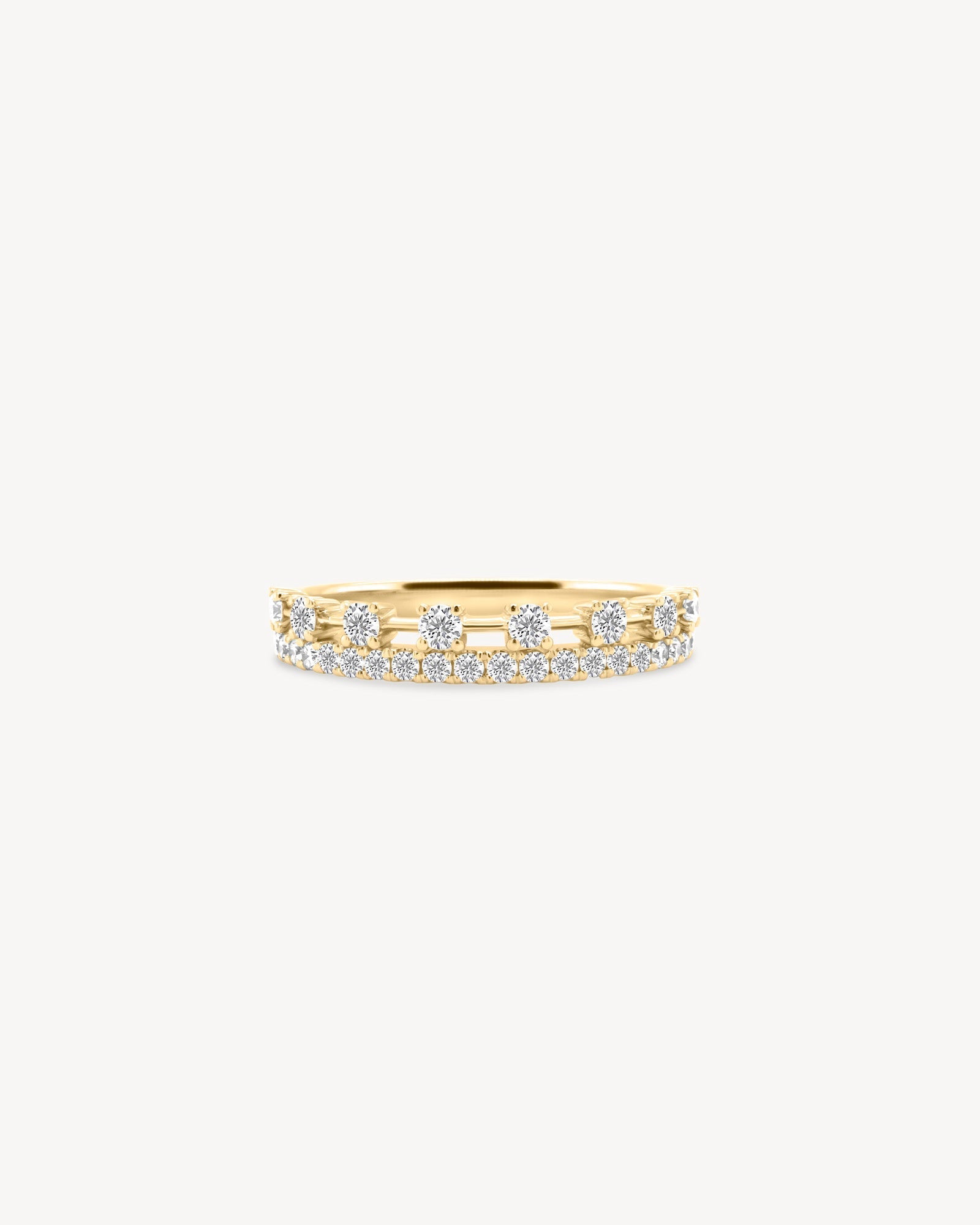 0.37 CT Round Full Eternity Lab Grown Diamond Wedding Band