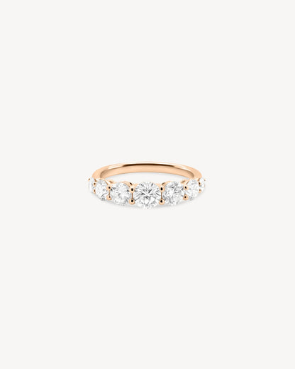 0.37 CT Round Full Eternity Lab Grown Diamond Wedding Band