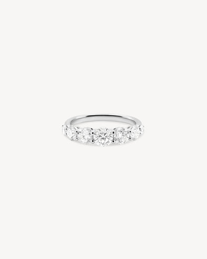 0.37 CT Round Full Eternity Lab Grown Diamond Wedding Band