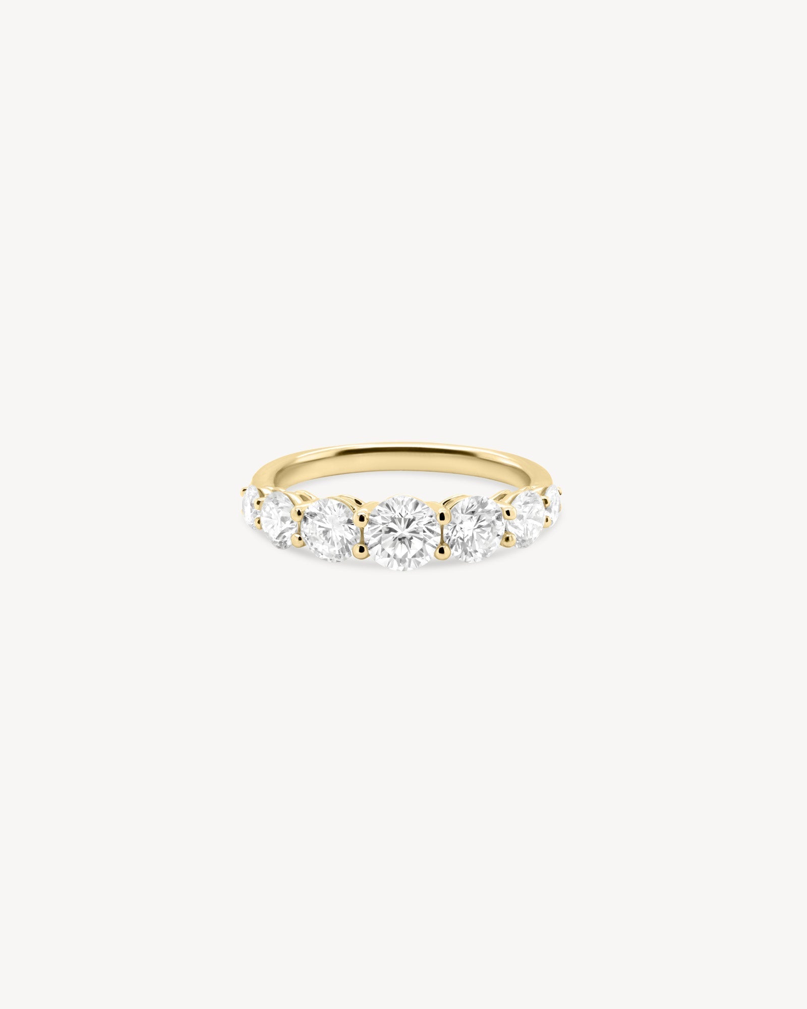 0.37 CT Round Full Eternity Lab Grown Diamond Wedding Band