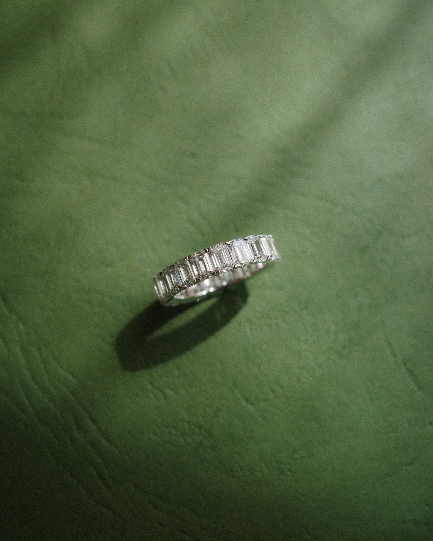 0.37 CT Round Full Eternity Lab Grown Diamond Wedding Band