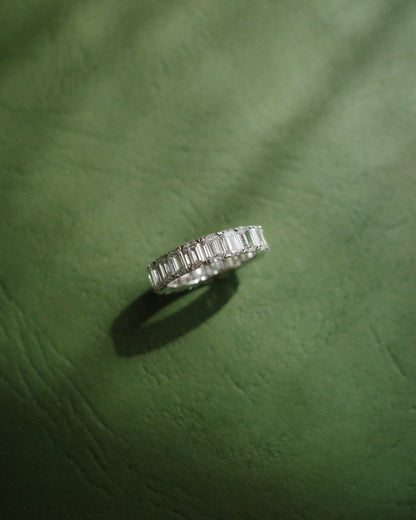 0.37 CT Round Full Eternity Lab Grown Diamond Wedding Band