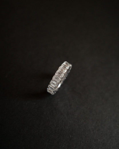 0.37 CT Round Full Eternity Lab Grown Diamond Wedding Band