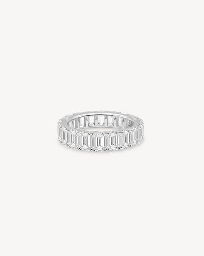 0.37 CT Round Full Eternity Lab Grown Diamond Wedding Band