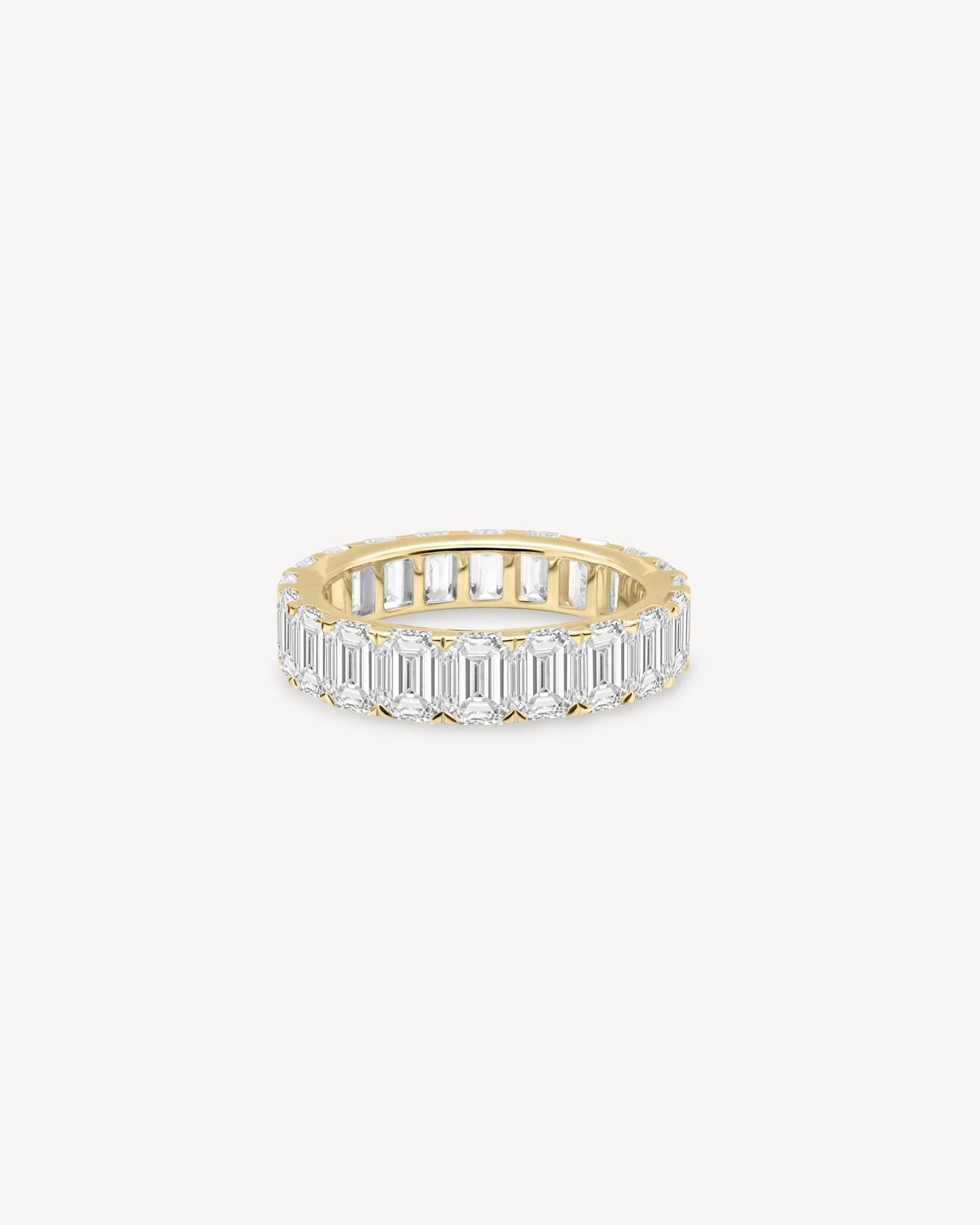 0.37 CT Round Full Eternity Lab Grown Diamond Wedding Band