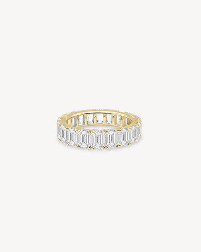 0.37 CT Round Full Eternity Lab Grown Diamond Wedding Band