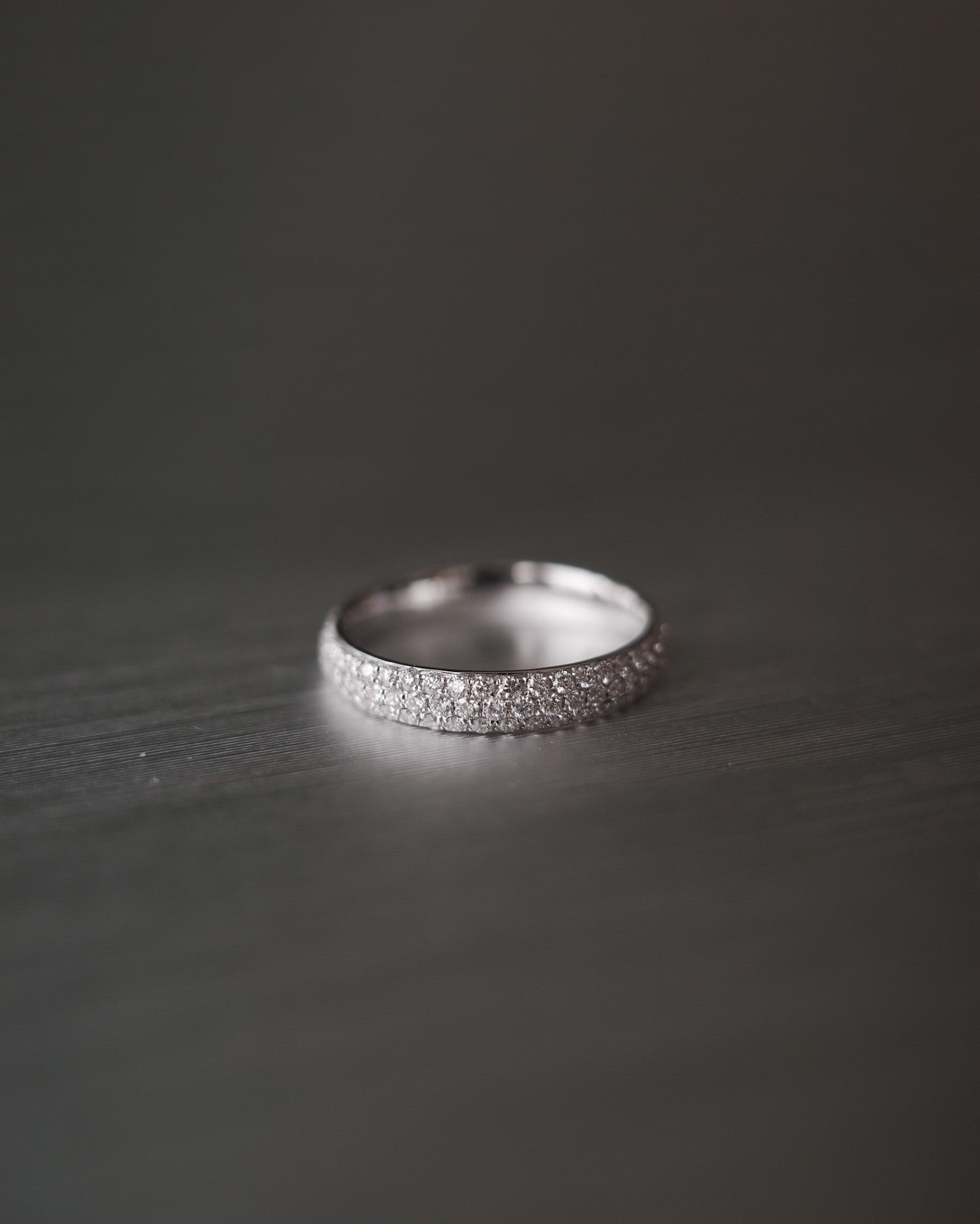 0.37 CT Round Full Eternity Lab Grown Diamond Wedding Band