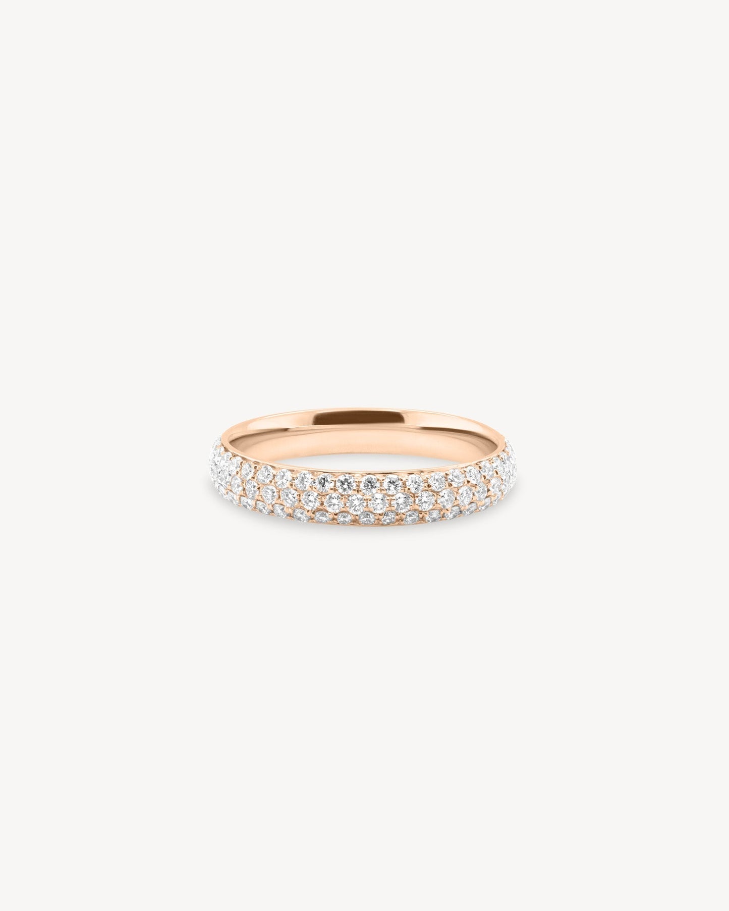0.37 CT Round Full Eternity Lab Grown Diamond Wedding Band