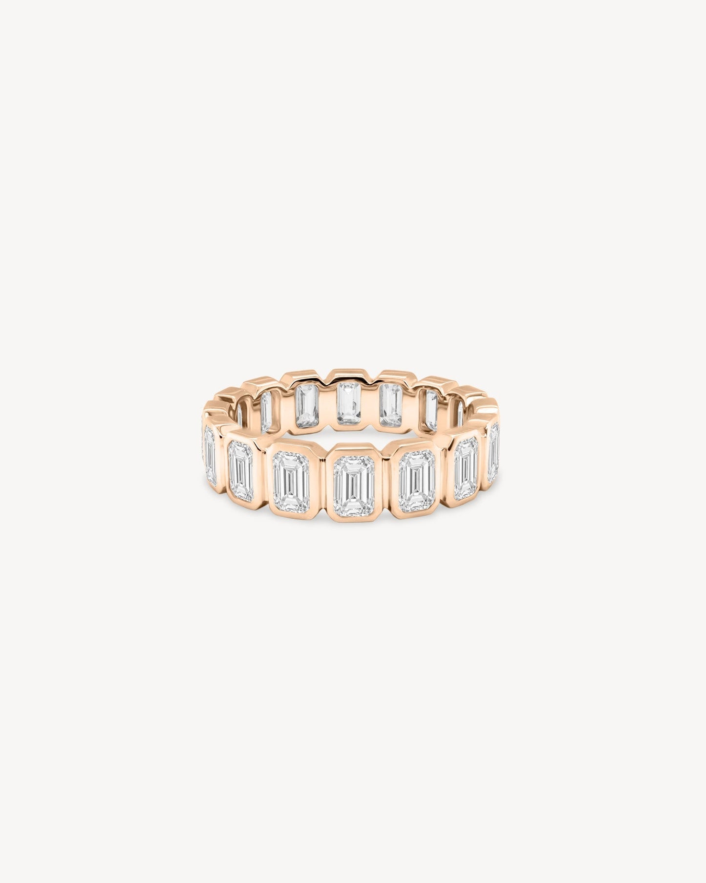 0.37 CT Round Full Eternity Lab Grown Diamond Wedding Band
