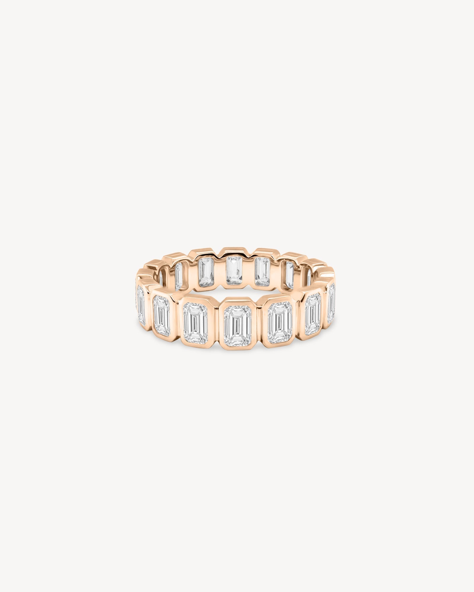 0.37 CT Round Full Eternity Lab Grown Diamond Wedding Band