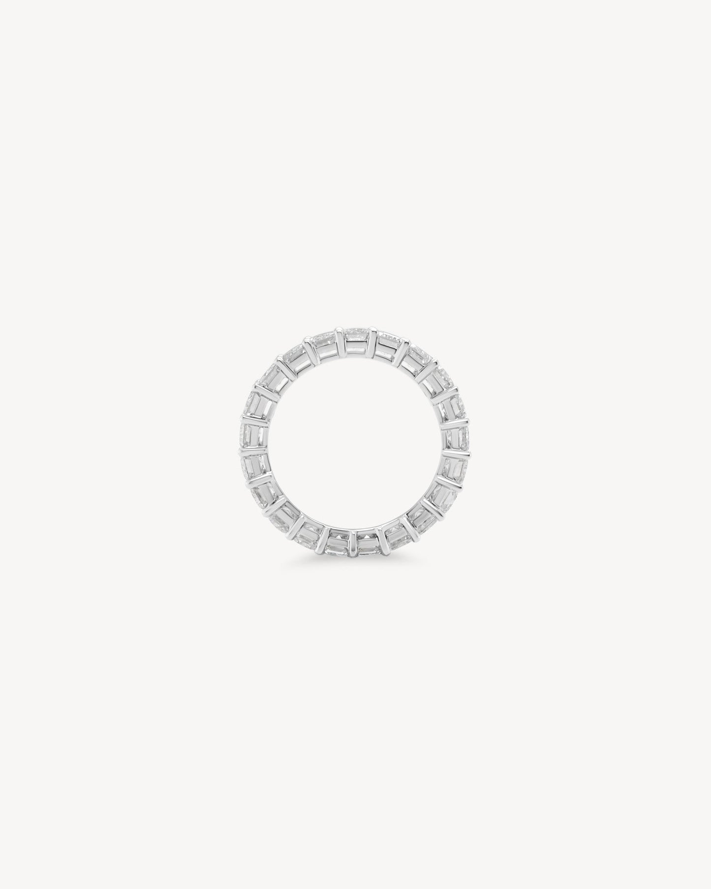0.37 CT Round Full Eternity Lab Grown Diamond Wedding Band