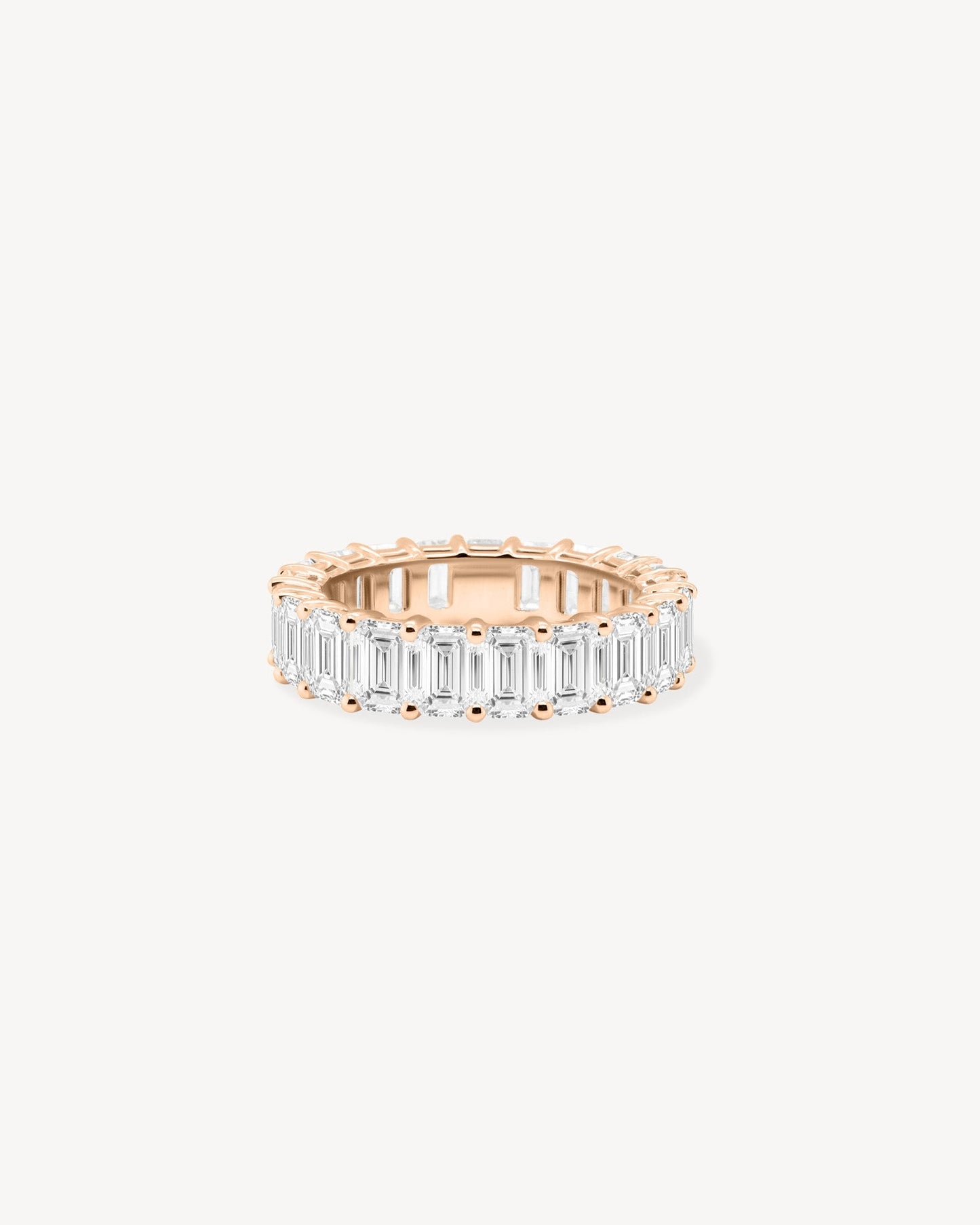 0.37 CT Round Full Eternity Lab Grown Diamond Wedding Band
