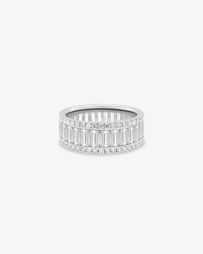 0.37 CT Round Full Eternity Lab Grown Diamond Wedding Band